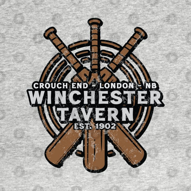 Winchester Tavern /// Vintage Apocalypse Fan Art by Trendsdk